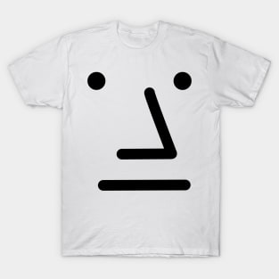 Classic NPC Wojak Face 4chan Meme T-Shirt